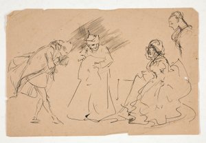 Study of an XVIII Century Scene