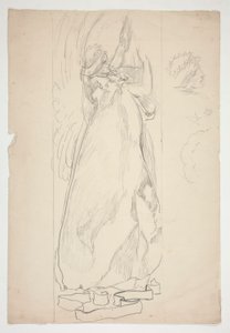 Study of an Angel by Edwin Austin Abbey