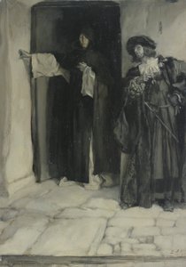 The Duke and Friar Thomas, from Measure for Measure, Act I, Scene iii