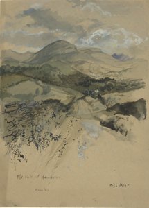 The Vale of Ambleside, Wansfell by Edwin Austin Abbey