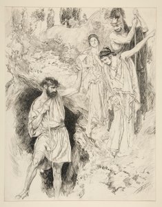 Timon by Edwin Austin Abbey