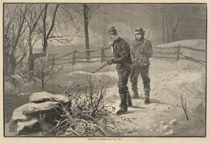 Tracking Rabbits by Edwin Austin Abbey