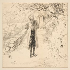 Wordsworth Walks in Woods: The English Lakes and Men Series, from Harper by Edwin Austin Abbey