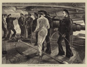 Breech-Loaders vs Muzzle-Loaders, Gun Drill in the Navy