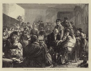 The District Vaccinator, a Sketch at the East-End by Edwin Buckman