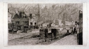 Vine Tavern, Mile End Road, Stepney, London by Edwin Edwards