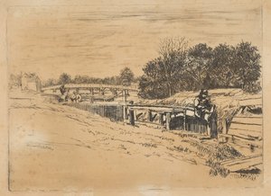 Whistler at Moulsey (Molesey Lock)