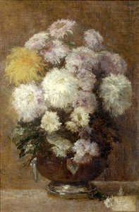 Chrysanthemums by Edwin Ellis