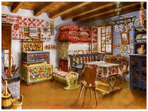Austro-Hungarian Peasant Furniture, 1911-1912
