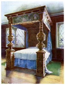 The Littlecote bedstead, 1910