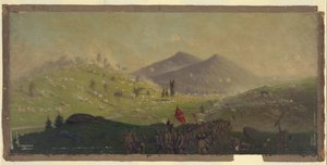 Attack on Little Round Top Held by the 5th Corps Commanded by General Sykes