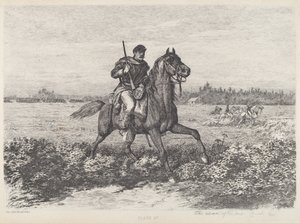 The Advance of the Cavalry by Edwin Forbes