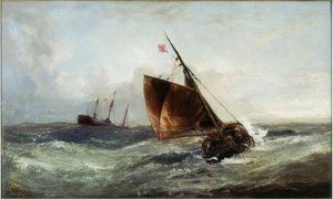 Rough Passage by Edwin Hayes