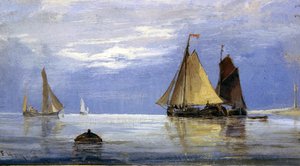 Sketch for a Marine by Edwin Hayes