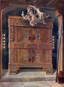 Late Gothic Schrank. German