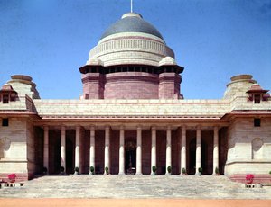 Front Centre Portico of the Viceroy