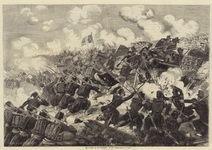 The Storming of the Malakhoff by the French by Edwin Thomas Dolby