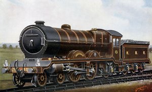 Across the Fourth Bridge: The Aberdonian "Atlantic" type Engine for the North British Railway by Edwin Thomas Rudd