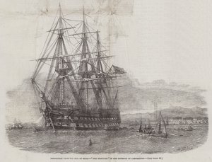 Emigration from the Isle of Skye, The Hercules in the Harbour of Campbelton