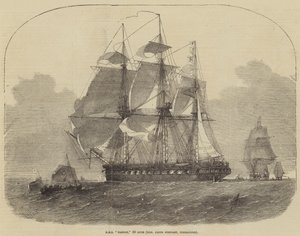 HMS Nankin, 50 Guns, Honourable Keith Stewart, Commander