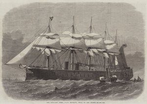 Our Iron-Clad Fleet, HMS Minotaur by Edwin Weedon