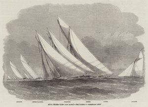 Royal Thames Yacht Club Match, the Yachts in Northfleet Hope