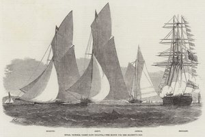 Royal Victoria Yacht Club Regatta, the Match for Her Majesty