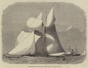 Sailing-Match of the Royal London Yacht Club by Edwin Weedon