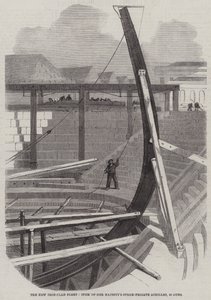 The New Iron-Clad Fleet, Stem of Her Majesty