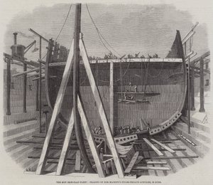 The New Iron-Clad Fleet, Framing of Her Majesty