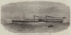The New Saloon-Steamer Iona, belonging to Messers David Hutcheson and Company, of Glasgow