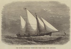 The South Australian Newspaper Press Boat, Port Adelaide
