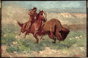A Young Arapaho by Edwin Willard Deming