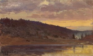 After Sunset by Eero Järnefelt