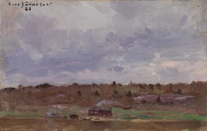 Landscape with Croft by Eero Järnefelt