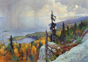 Landscape (Maisema Kolilta). 1930