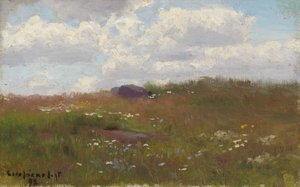 Meadow with Summer Flowers by Eero Järnefelt
