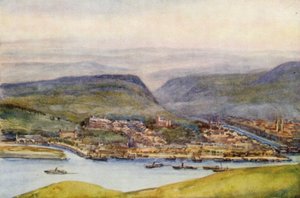 The Rhine: Bingen, from the Germania Monument
