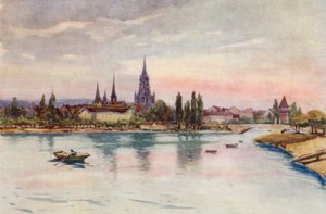 The Rhine: Konstanz, Constance, from the Lake