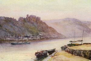The Rhine: Rheinfels and St Goar by Effie Jardine