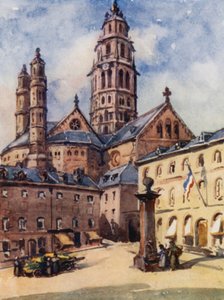 The Rhine: The Cathedral, Mainz, Mayence