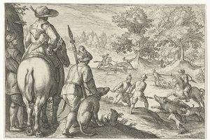 Landscape with Boar Hunt