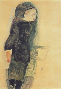 Child in a Black Dress