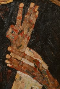 The Lyricist by Egon Schiele