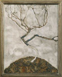 Small Tree in Late Autumn by Egon Schiele