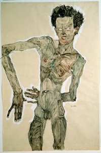 Male Nude (Self Portrait)