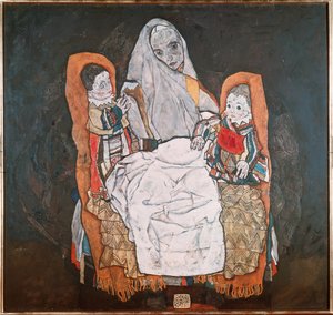 Mother with Her Two Children, III