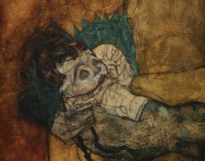 Mother with Two Children by Egon Schiele