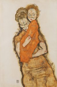 Mother and Child by Egon Schiele