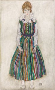 Portrait of Edith Schiele, the artist